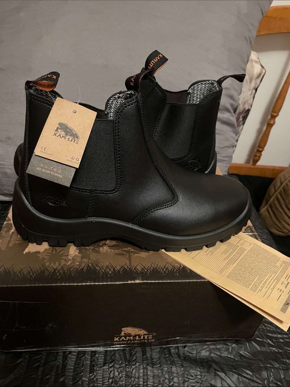 Men’s Waterproof kam lite Work Boots